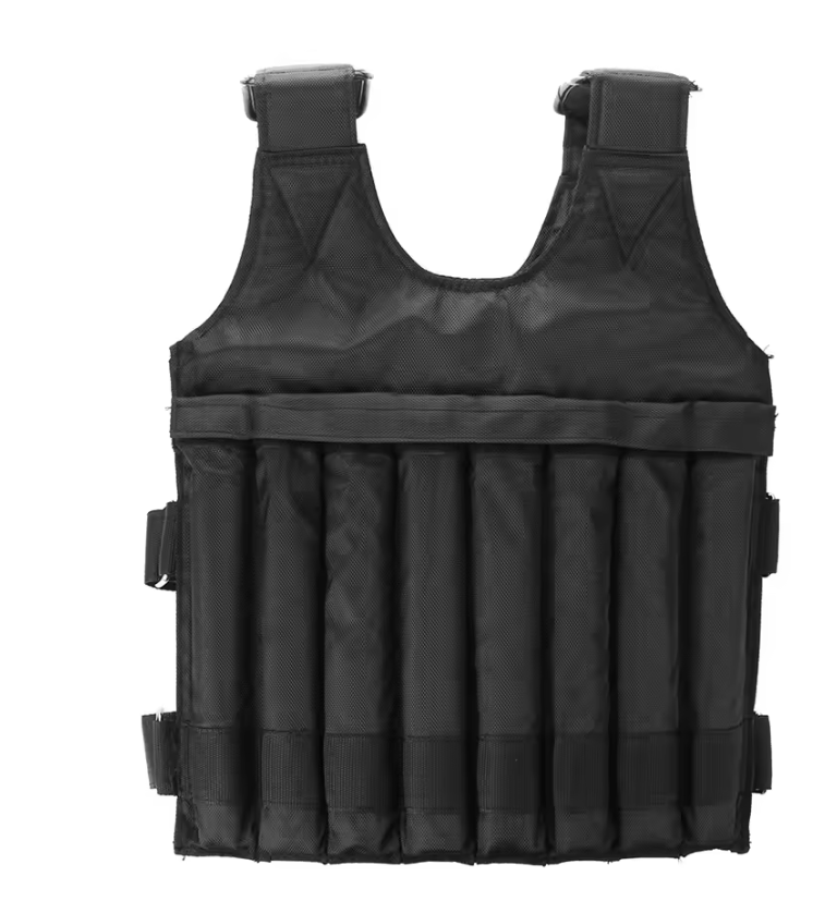 Verstelbaar Gewichtsvest tot 50KG – Duurzaam Trainingsvest voor Krachttraining, Hardlopen en Boksen