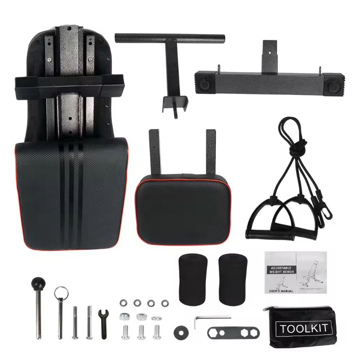 Multifunctionele Halterbank – Verstelbare Fitnessbank Opvouwbaar voor Full Body Training