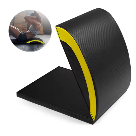 Ergonomische Ab Trainer Mat – Opvouwbare Buikspiermat met Rug- en Staartbeenondersteuning