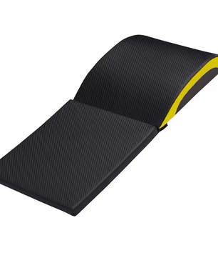 Ergonomische Ab Trainer Mat – Opvouwbare Buikspiermat met Rug- en Staartbeenondersteuning