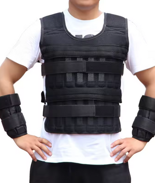 Gewichtsvest 20KG – Verstelbaar Trainingsvest voor Fitness, Hardlopen en Krachttraining