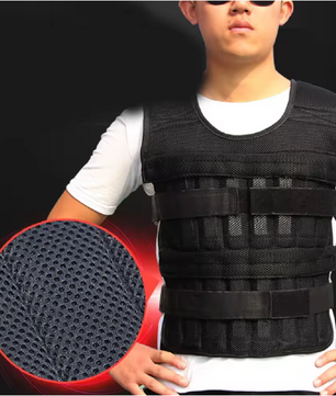 Gewichtsvest 20KG – Verstelbaar Trainingsvest voor Fitness, Hardlopen en Krachttraining