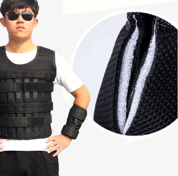 Gewichtsvest 20KG – Verstelbaar Trainingsvest voor Fitness, Hardlopen en Krachttraining
