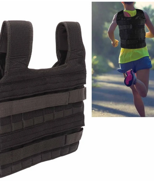 Gewichtsvest 20KG – Verstelbaar Trainingsvest voor Fitness, Hardlopen en Krachttraining