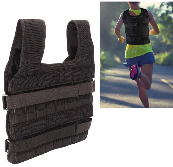 Gewichtsvest 20KG – Verstelbaar Trainingsvest voor Fitness, Hardlopen en Krachttraining