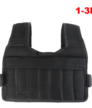Verstelbaar Gewichtsvest 3/15/35KG – Trainingsvest voor Fitness, Hardlopen en Krachttraining