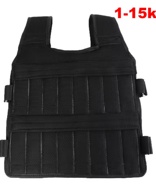 Verstelbaar Gewichtsvest 3/15/35KG – Trainingsvest voor Fitness, Hardlopen en Krachttraining