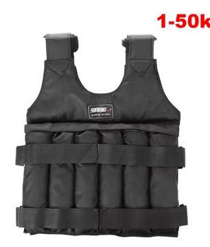 Verstelbaar Gewichtsvest 3/15/35KG – Trainingsvest voor Fitness, Hardlopen en Krachttraining