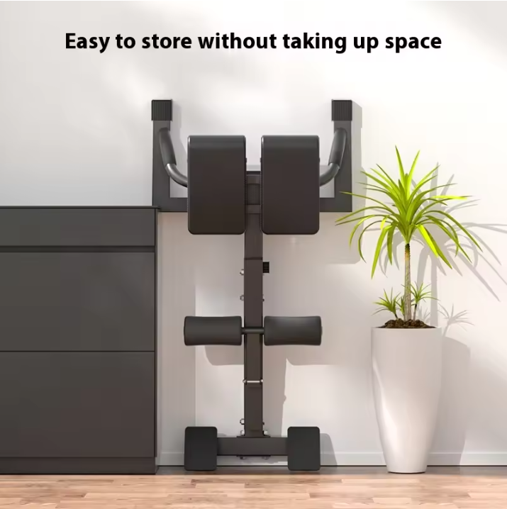 Romeinse Stoel voor Thuisfitness – Hyperextensie Trainingsbank voor Rug, Core en Taille