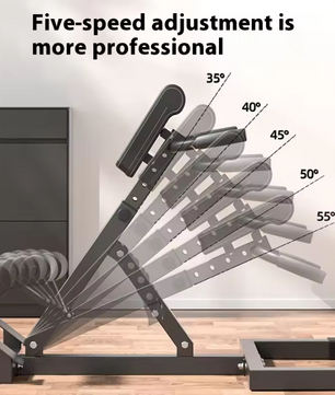 Romeinse Stoel voor Thuisfitness – Hyperextensie Trainingsbank voor Rug, Core en Taille