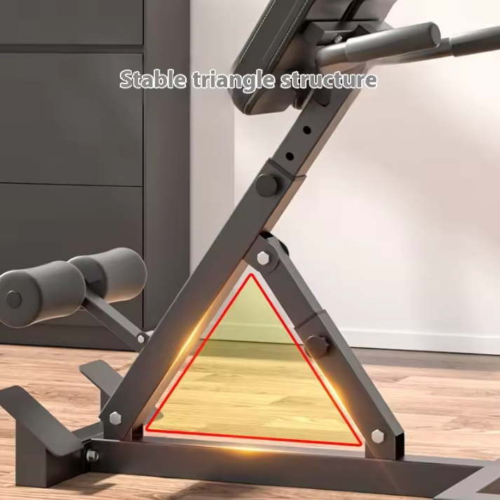 Romeinse Stoel voor Thuisfitness – Hyperextensie Trainingsbank voor Rug, Core en Taille