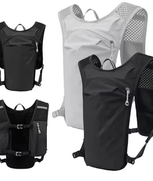 Hardloopvest met Waterfleshouder – Lichtgewicht Hydratatievest met Telefoonvak en Reflectie