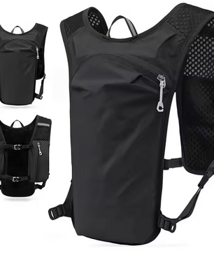 Hardloopvest met Waterfleshouder – Lichtgewicht Hydratatievest met Telefoonvak en Reflectie