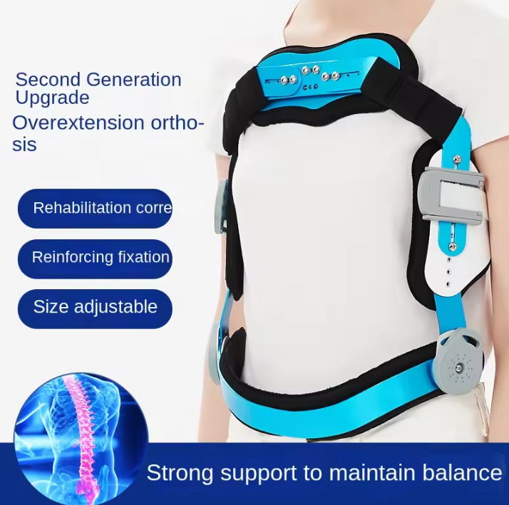Thoracolumbale Rugbrace – Hyperextensie Houdingscorrector en Wervelkolom Ondersteuning