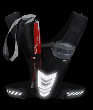 Hardloopvest met Telefoonhouder – Ademend Reflecterend Sportvest voor Hardlopen en Fietsen