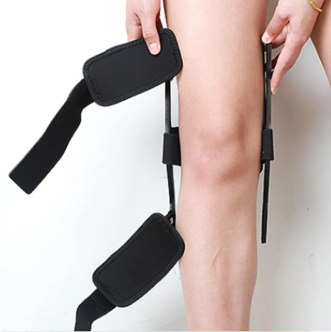 Knie Hyperextensie Brace – Verstelbare Knieorthese met Ondersteuning en Fixatie