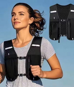Hydratatie Hardloopvest met Opbergvakken – Lichtgewicht Running Rugzak voor Sport en Outdoor