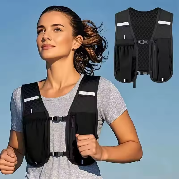 Hydratatie Hardloopvest met Opbergvakken – Lichtgewicht Running Rugzak voor Sport en Outdoor