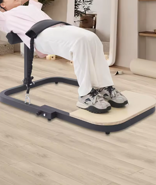 Hip Thrust Machine – Opvouwbare Glute Trainer met Weerstandsbanden en Voetplatform