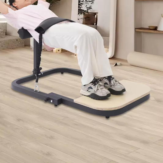 Hip Thrust Machine – Opvouwbare Glute Trainer met Weerstandsbanden en Voetplatform