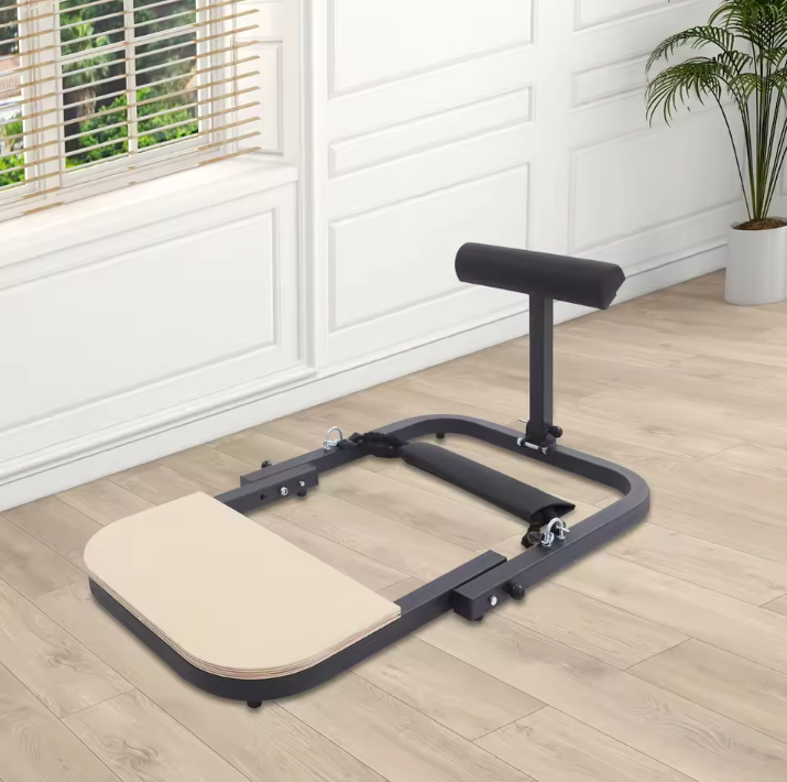 Hip Thrust Machine – Opvouwbare Glute Trainer met Weerstandsbanden en Voetplatform