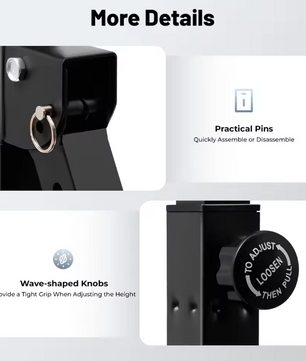 Driehoekig Optrekstation – Verstelbare Pull-Up Bar van Koolstofstaal voor Thuisfitness