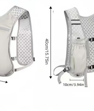 Hydratatie Hardloopvest met Opbergvakken – Lichtgewicht Running Rugzak voor Sport en Outdoor