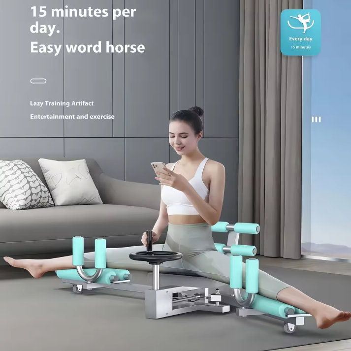 Beenstretcher 3-Staaf – Verstelbare Split Trainer voor Yoga, Ballet en Thuisfitness