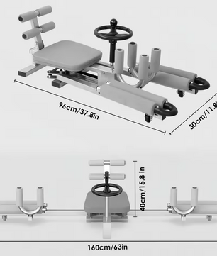 Beenstretcher 3-Staaf – Verstelbare Split Trainer voor Yoga, Ballet en Thuisfitness