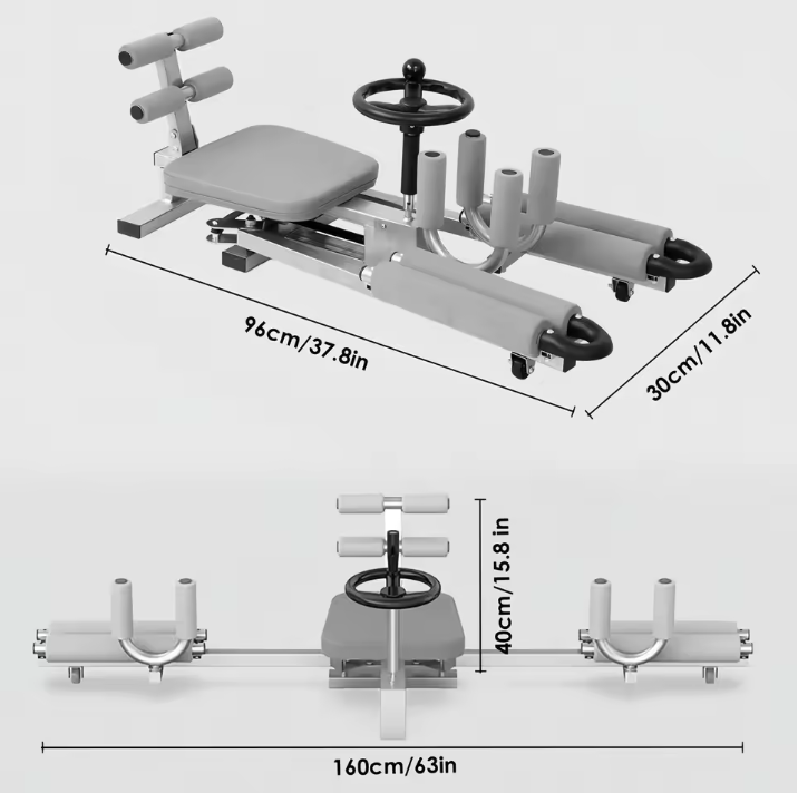 Beenstretcher 3-Staaf – Verstelbare Split Trainer voor Yoga, Ballet en Thuisfitness