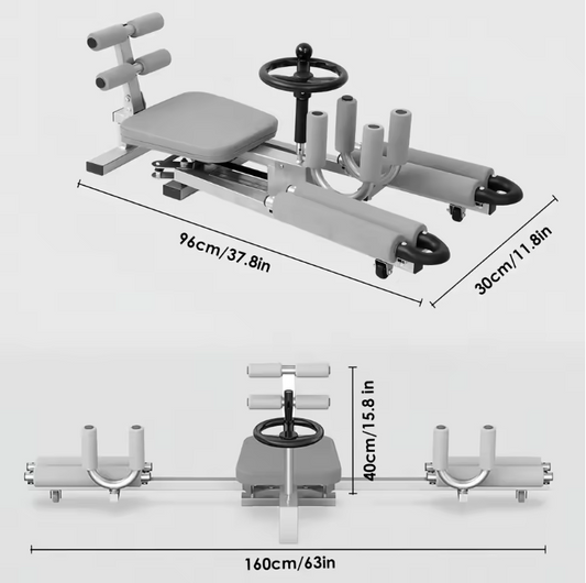 Beenstretcher 3-Staaf – Verstelbare Split Trainer voor Yoga, Ballet en Thuisfitness