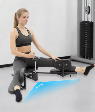 Beenstretcher 0–210° – Verstelbare Split Machine met Zitkussen en Rugleuning