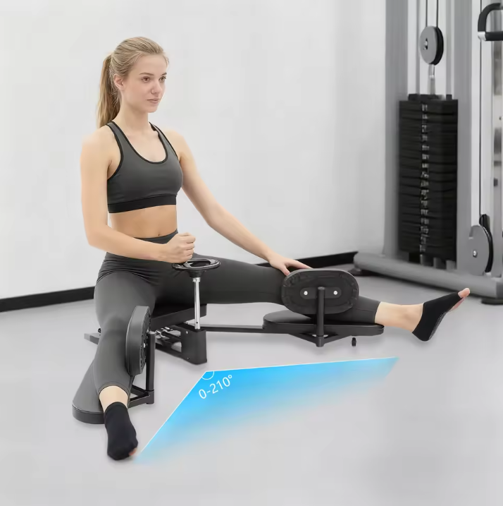 Beenstretcher 0–210° – Verstelbare Split Machine met Zitkussen en Rugleuning
