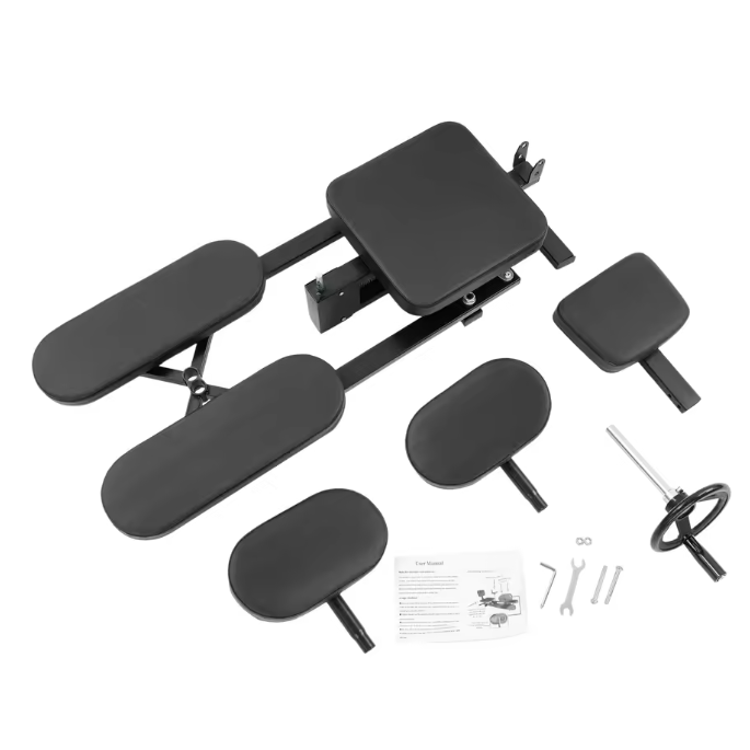 Beenstretcher 0–210° – Verstelbare Split Machine met Zitkussen en Rugleuning