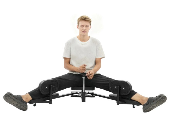 Beenstretcher 0–210° – Verstelbare Split Machine met Zitkussen en Rugleuning