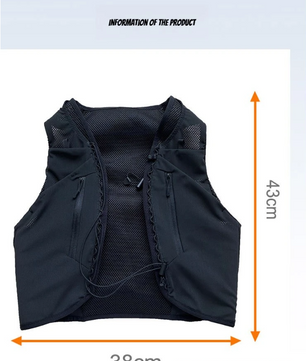 Hydratatie Hardloopvest met Grote Capaciteit – Lichtgewicht Trail Running Rugzak met Opbergvakken