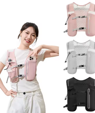 Ultralicht Hydratatie Hardloopvest – Ademend Reflecterend Sportvest voor Running en Outdoor