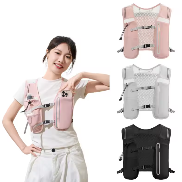 Ultralicht Hydratatie Hardloopvest – Ademend Reflecterend Sportvest voor Running en Outdoor