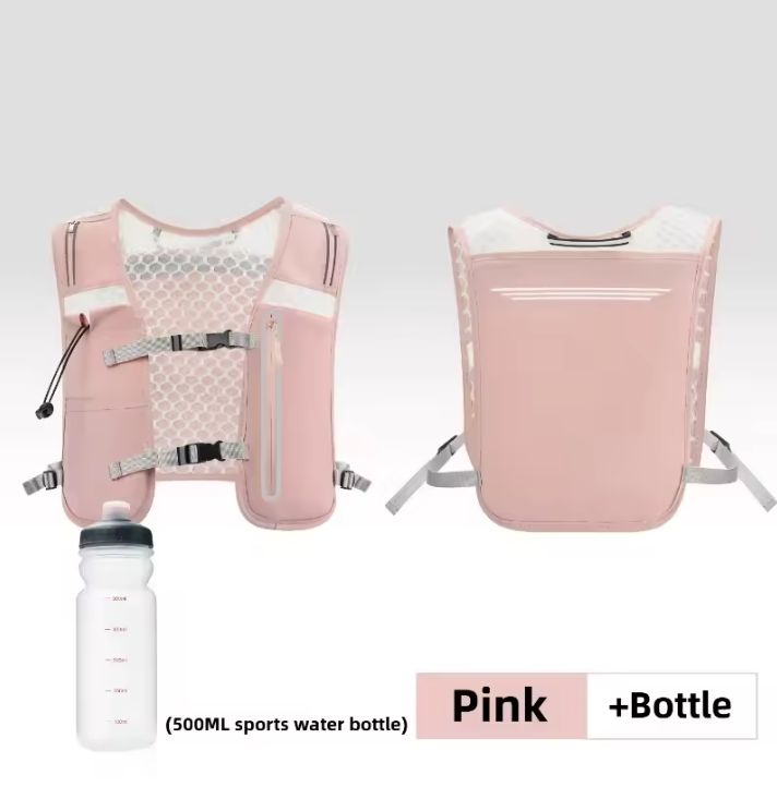 Ultralicht Hydratatie Hardloopvest – Ademend Reflecterend Sportvest voor Running en Outdoor