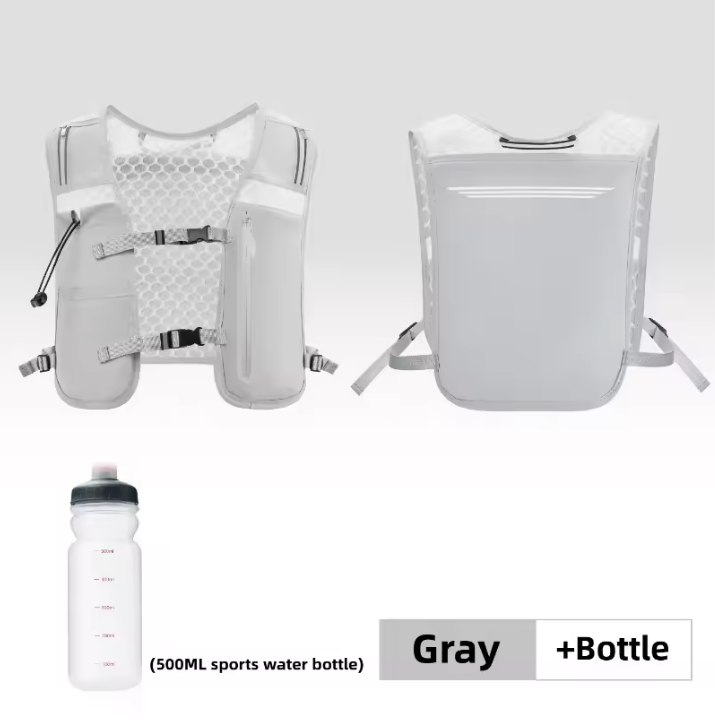 Ultralicht Hydratatie Hardloopvest – Ademend Reflecterend Sportvest voor Running en Outdoor