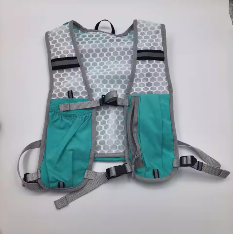 Hardloopvest met Telefoonhouder en Waterflesvak – Lichtgewicht Reflecterend Sportvest voor Outdoor