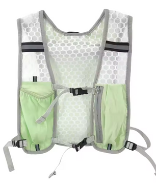 Hardloopvest met Telefoonhouder en Waterflesvak – Lichtgewicht Reflecterend Sportvest voor Outdoor