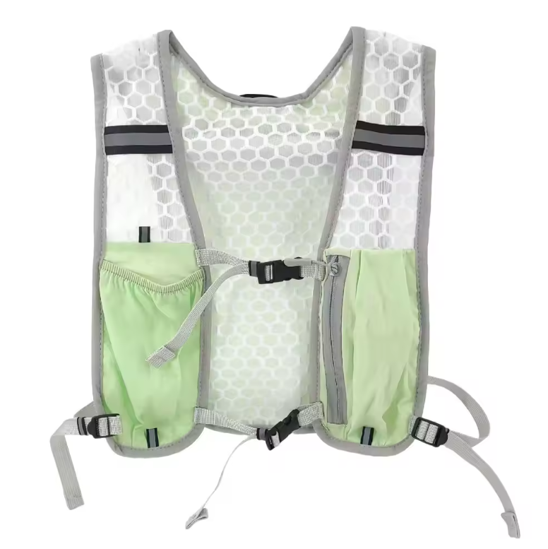 Hardloopvest met Telefoonhouder en Waterflesvak – Lichtgewicht Reflecterend Sportvest voor Outdoor