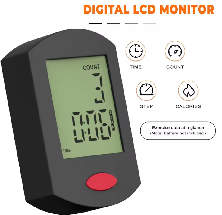 Squat Machine – Opvouwbare Fitness Trainer met Weerstandsbanden en LCD Display