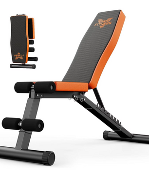 Opvouwbare Halterbank – Verstelbare Trainingsbank voor Full Body Workout tot 300 kg