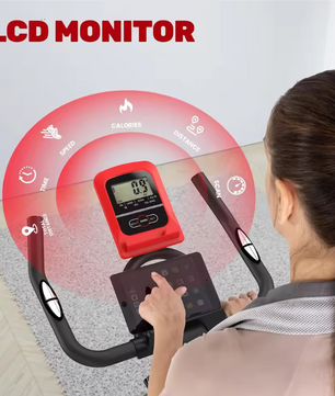 Spinningfiets Indoor – Hometrainer met 6KG Vliegwiel, Magnetische Weerstand en Hartslagmeter