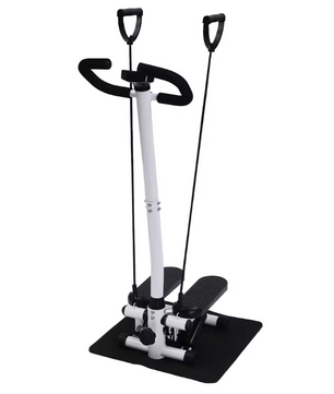 Fitness Stepper met Weerstandsbanden – Up-Down Swing Stepper met LCD Monitor