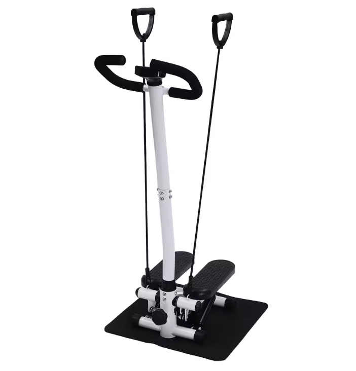 Fitness Stepper met Weerstandsbanden – Up-Down Swing Stepper met LCD Monitor