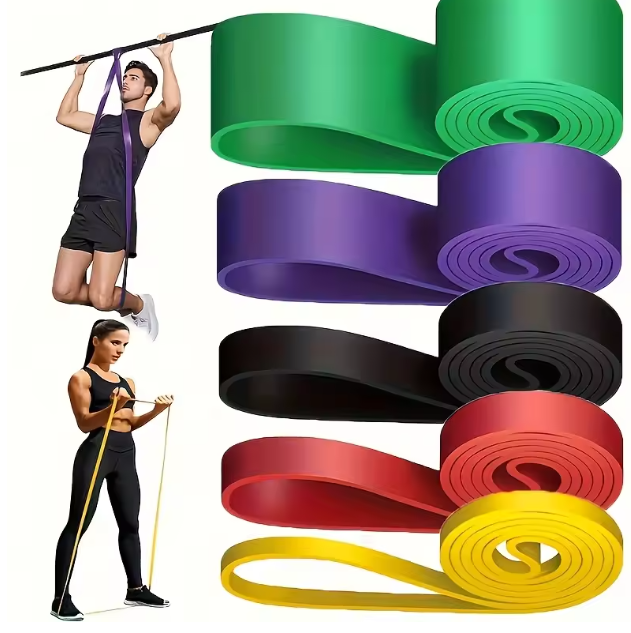 Weerstandsbanden Set – Pull-Up Assist Bands voor Krachttraining en Thuisfitness