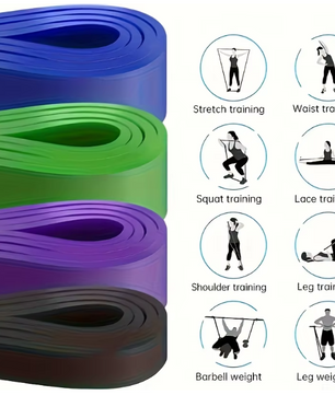 Weerstandsbanden Set – Pull-Up Assist Bands voor Krachttraining en Thuisfitness